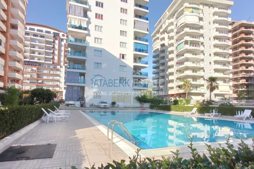 Apartament z dwiema sypialniami z meblami i widokiem na góry w Mahmutlar - zaledwie 300 metrów od morza 1 