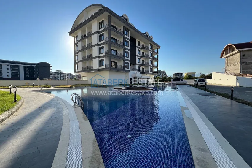 Jednopokojowy apartament w Alanyi, dzielnica Kargicak, 300 metrów od morza 1 