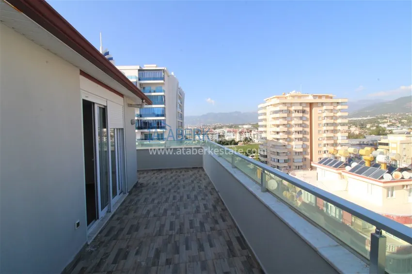 Kupuj  Nieruchomość na zezwolenie na pobyt! Dwupoziomowy penthouse z widokiem na morze i góry - dzielnica Mahmutlar, Alanya 26 