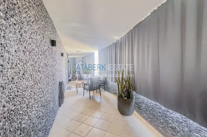 Kupuj  Apartament z dwiema sypialniami z nowymi meblami i przeszklonym balkonem w Mahmutlar 27 