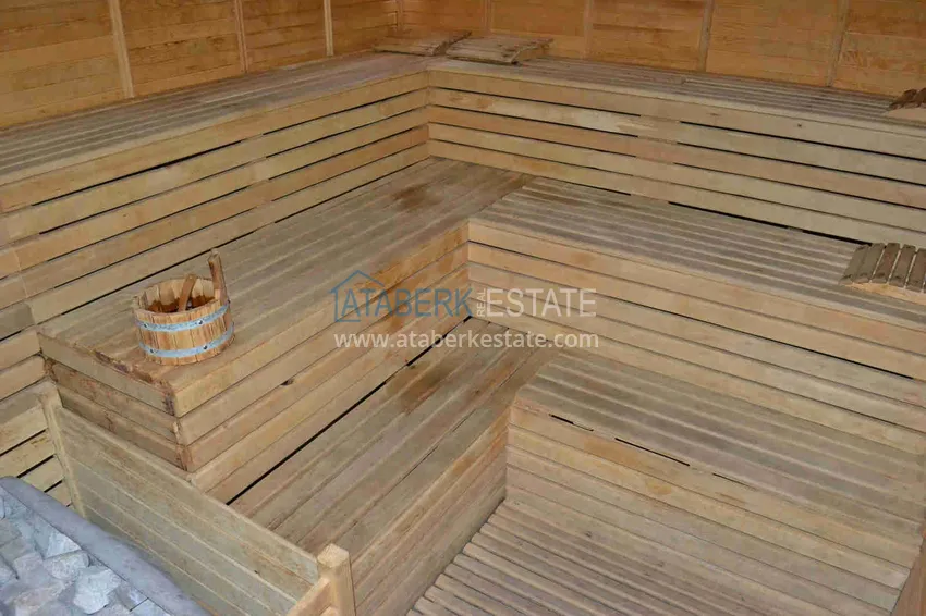 Elite 3+1 panoramiczny liniowy apartament z meblami w Tosmur, Alanya 34 