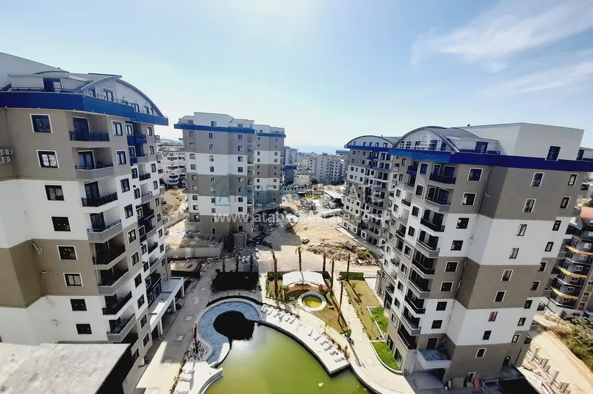 Apartament 1+1 w budowie, od inwestora w kompleksie hotelowym Avsallar — Alanya 2 