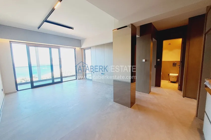 Kupuj  1+1 apartamenty od właściciela z widokiem na morze w nowym nowoczesnym kompleksie mieszkalnym w centrum Alanyi 2 