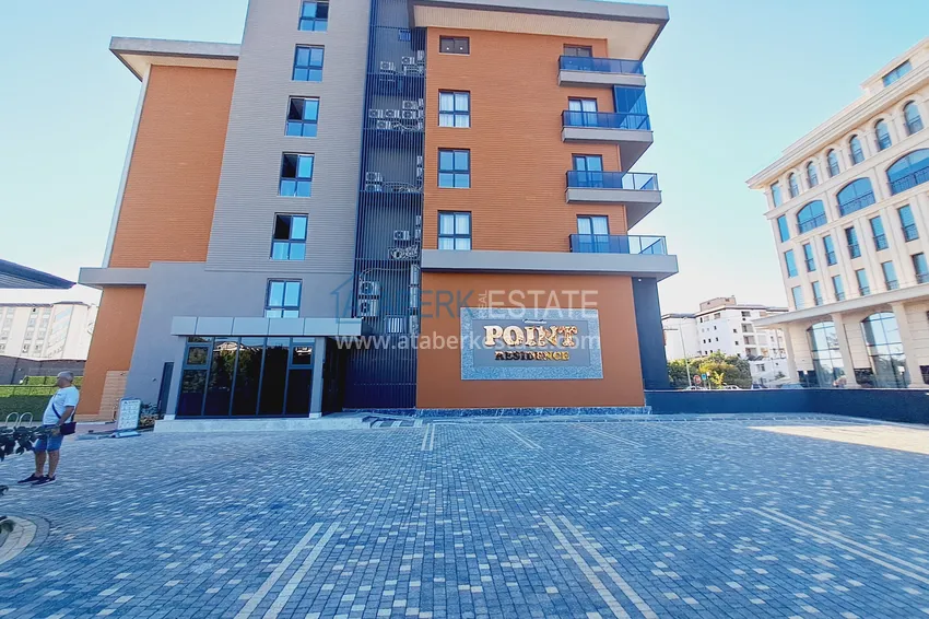 Nowe budynki w Alanyi — nowy kompleks butikowy w dzielnicy Kargicak, drugi nadmorski  2 
