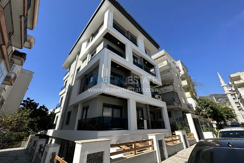 Apartament z jedną sypialnią w centrum Alanyi — plaża Keykubat  4 