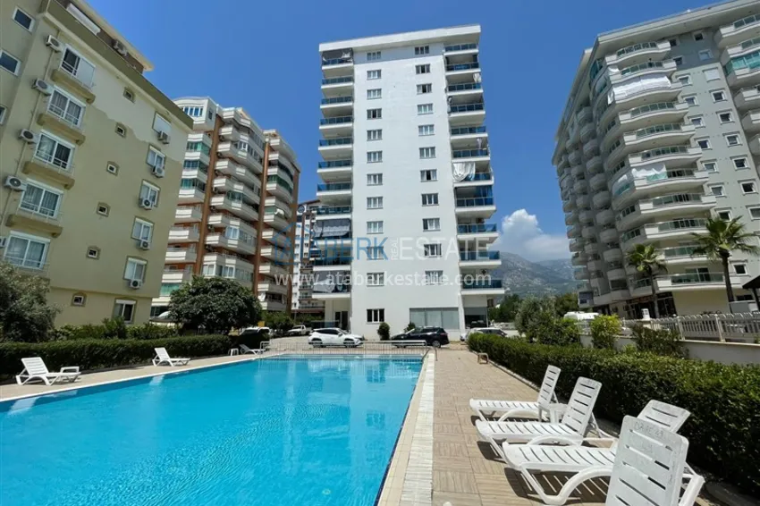 Apartament z dwiema sypialniami z meblami i widokiem na góry w Mahmutlar - zaledwie 300 metrów od morza 2 
