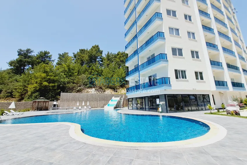 Świetna cena! Jednopokojowy apartament w Avsallar z pełnym wykończeniem  2 