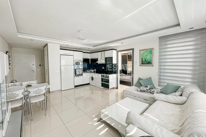 Kupuj Apartament 1+1 z meblami i widokiem na morze, dzielnica Kestel - Alanya 2