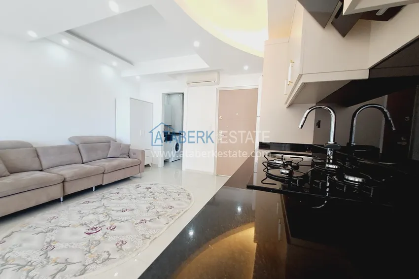 Kupuj  Umeblowane studio z widokiem na morze w kompleksie przy plaży, dzielnica Mahmutlar — Alanya 3 