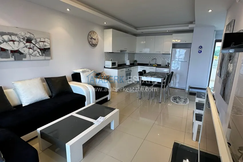 Kupuj  Nieruchomość na zezwolenie na pobyt! Apartament 1+1 z meblami i widokiem na góry, dzielnica Cikcilli — Alanya 4 