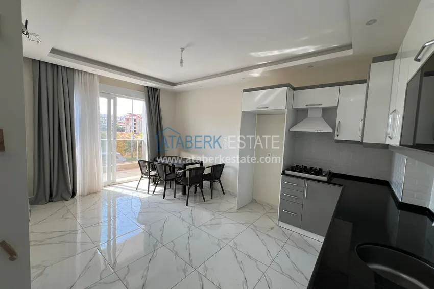 Kupuj  Główna nieruchomość w Alanyi! Apartament z jedną sypialnią z pięknym wykończeniem w Oba 3 