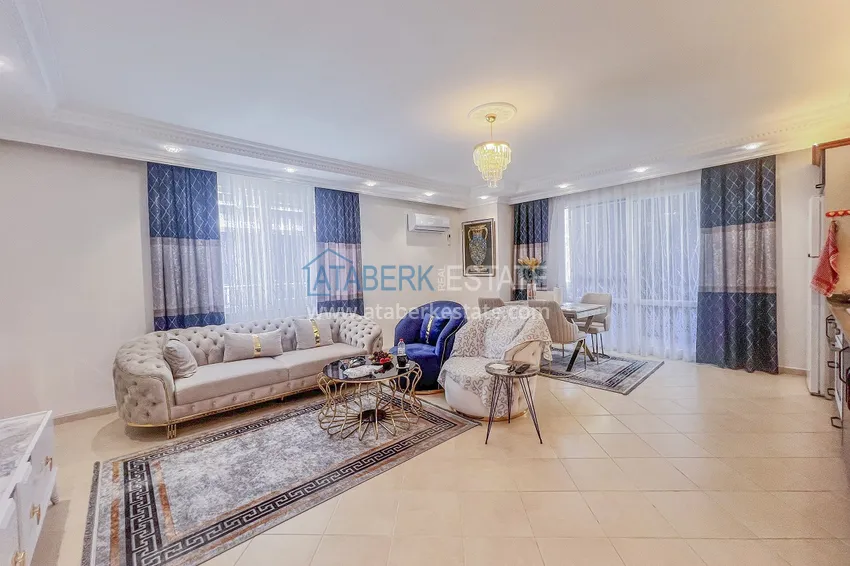 Kupuj  Apartament z dwiema sypialniami z nowymi meblami i przeszklonym balkonem w Mahmutlar 3 