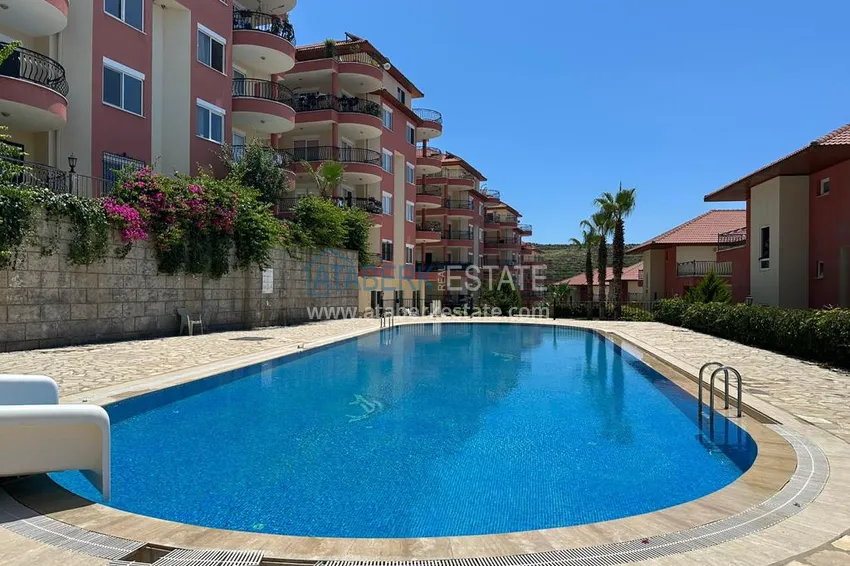 Apartament z 2 sypialniami w Mahmutlar z meblami  3 