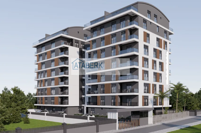 Apartamenty w Antalya — Centrum, w kompleksie w budowie 2 