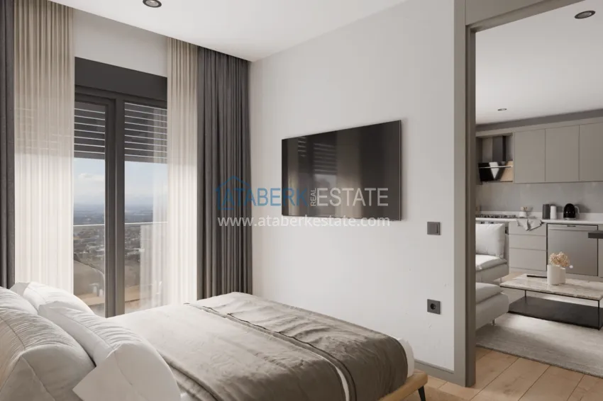 Kupuj  Apartamenty w Antalya — Centrum, w kompleksie w budowie 3 