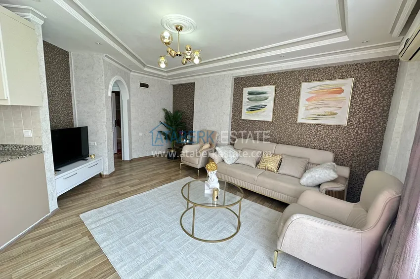 Kupuj  Apartament z jedną sypialnią pod klucz w przytulnym kompleksie w dzielnicy Alanya Tosmur 4 