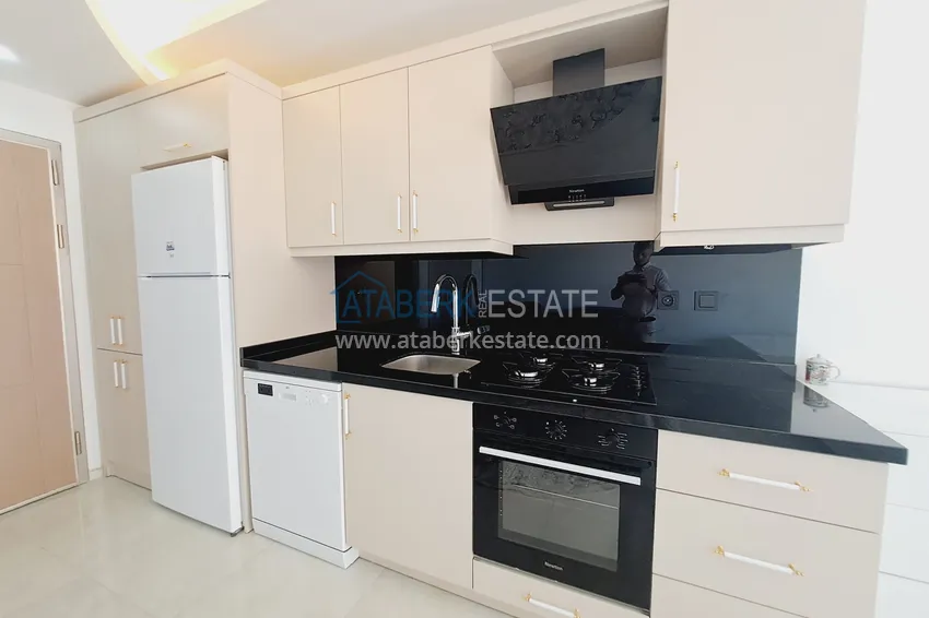 Kupuj  Umeblowane studio z widokiem na morze w kompleksie przy plaży, dzielnica Mahmutlar — Alanya 4 
