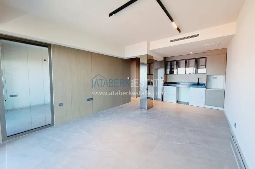 Kupuj  1+1 apartamenty od właściciela z widokiem na morze w nowym nowoczesnym kompleksie mieszkalnym w centrum Alanyi 16 
