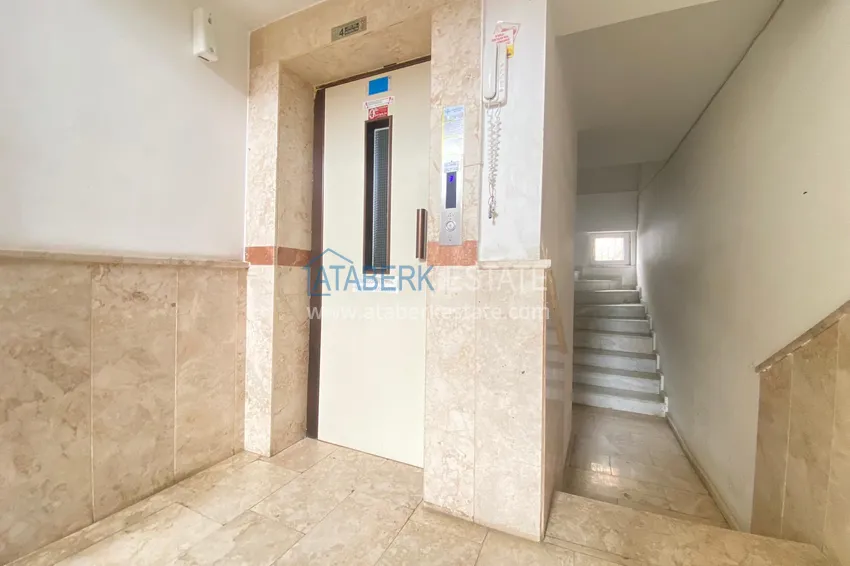 Dwupoziomowy penthouse w Cikcilli, Alanya umeblowany w małym kompleksie  4 