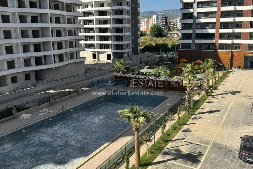 Trzypokojowy penthouse z przepięknym widokiem na morze w Mersin, Arpacbakhshish 4 