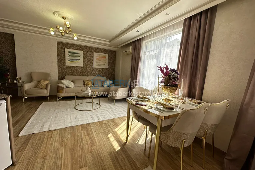 Kupuj  Apartament z jedną sypialnią pod klucz w przytulnym kompleksie w dzielnicy Alanya Tosmur 5 