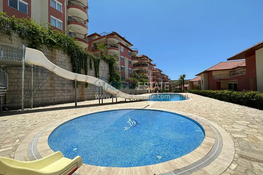 Apartament z 2 sypialniami w Mahmutlar z meblami  4 