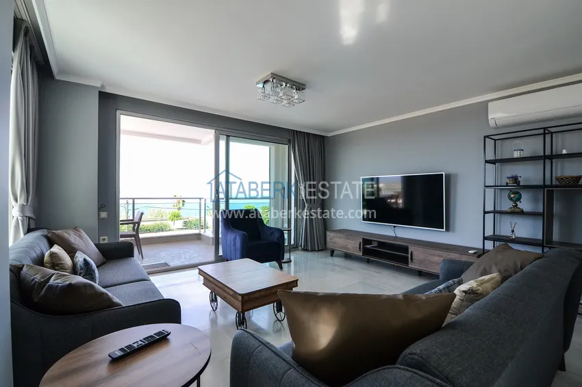 Kupuj  Umeblowany apartament z dwiema sypialniami i widokiem na morze w Kargicak, Alanya 4 