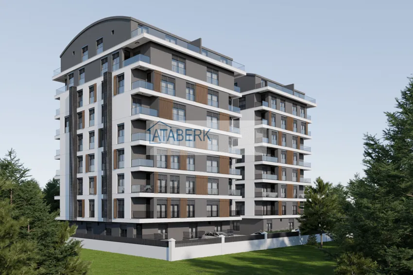 Apartamenty w Antalya — Centrum, w kompleksie w budowie 3 