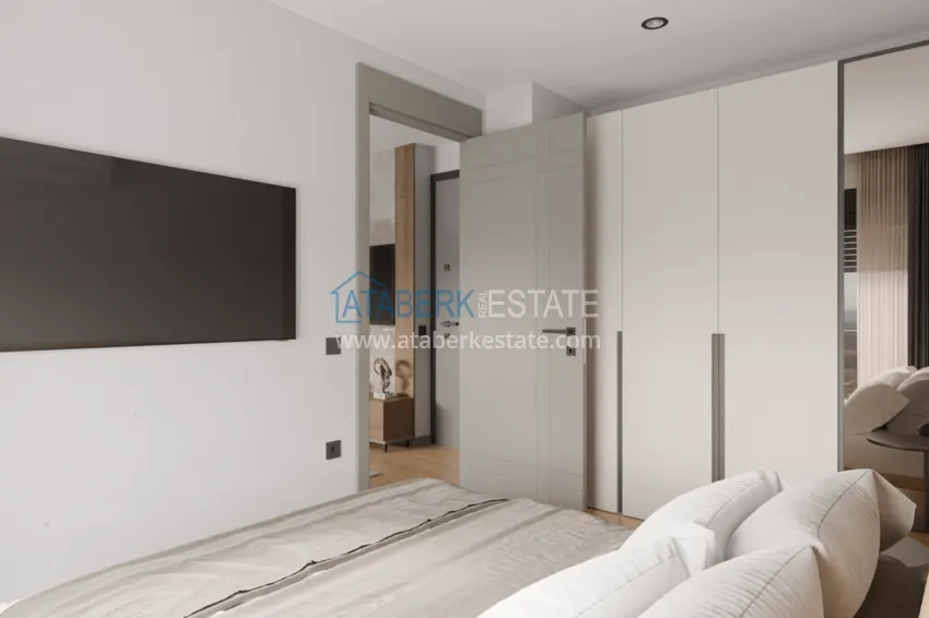 Kupuj  Apartamenty w Antalya — Centrum, w kompleksie w budowie 4 