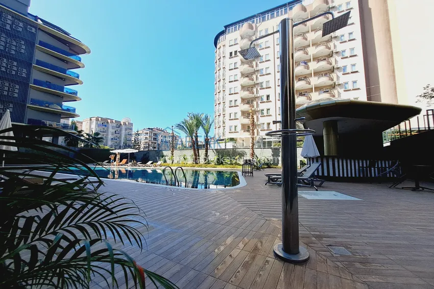 Apartament 1+1 od właściciela w centrum Alanyi, w pobliżu plaży Kleopatra — 350 metrów 4 