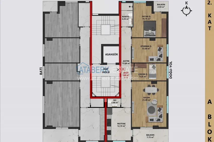 Kupuj taniej Apartamenty w Antalya — Centrum, w kompleksie w budowie 4 