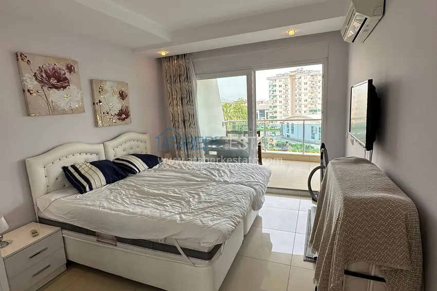 Kupuj  Nieruchomość na zezwolenie na pobyt! Apartament 1+1 z meblami i widokiem na góry, dzielnica Cikcilli — Alanya 7 