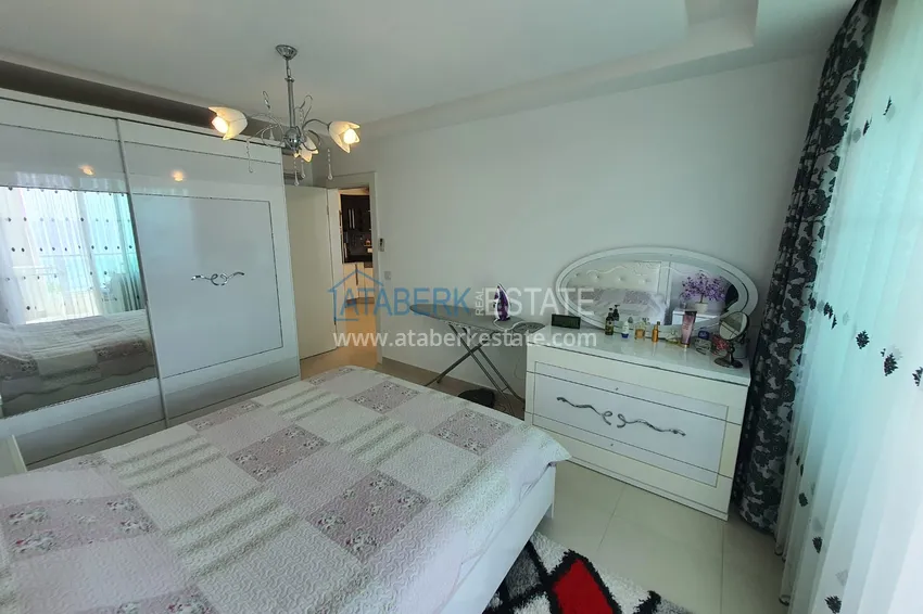 Kupuj  Apartament z jedną sypialnią z przeszklonym balkonem i widokiem na morze, pierwsza linia brzegowa - dzielnica Kestel, Alanya 5 