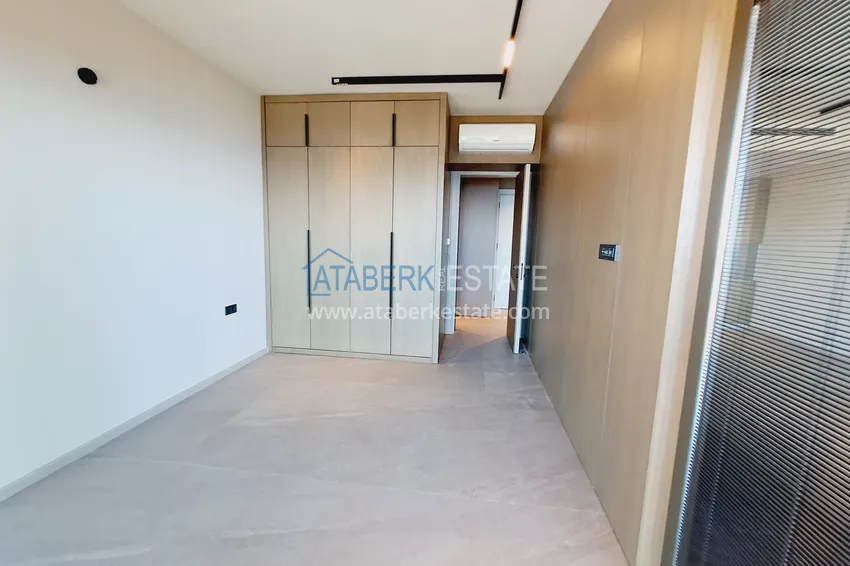 Kupuj  1+1 apartamenty od właściciela z widokiem na morze w nowym nowoczesnym kompleksie mieszkalnym w centrum Alanyi 5 