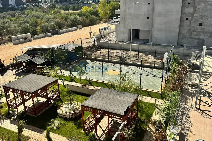 Trzypokojowy penthouse z przepięknym widokiem na morze w Mersin, Arpacbakhshish 5 