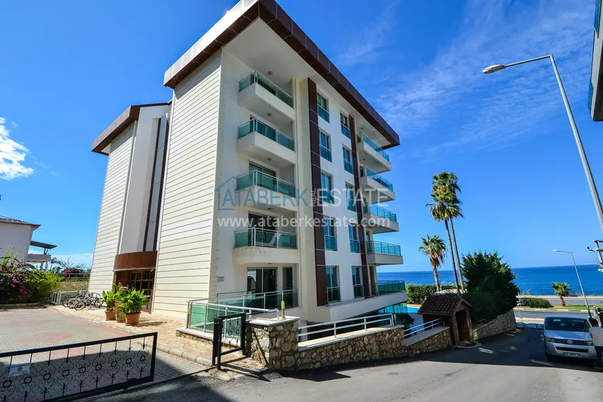 Umeblowany apartament z dwiema sypialniami i widokiem na morze w Kargicak, Alanya 5 
