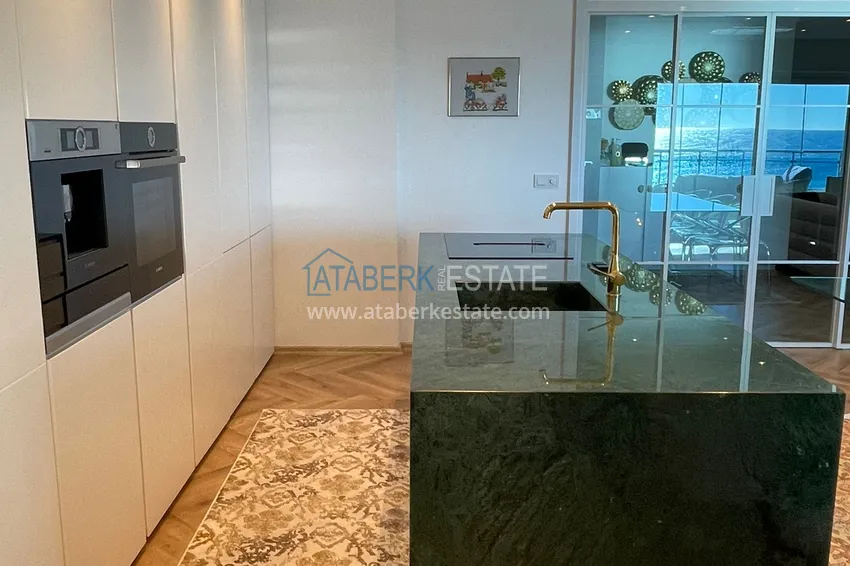 Kupuj  Elite 3+1 panoramiczny liniowy apartament z meblami w Tosmur, Alanya 6 