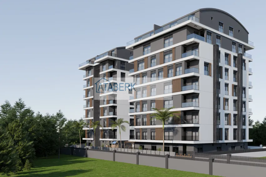 Apartamenty w Antalya — Centrum, w kompleksie w budowie 4 