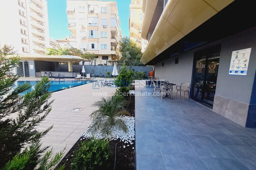Apartament 1+1 od właściciela w centrum Alanyi, w pobliżu plaży Kleopatra — 350 metrów 5 