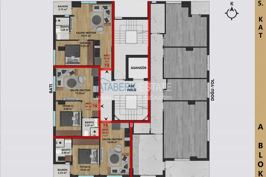 Kupuj taniej Apartamenty w Antalya — Centrum, w kompleksie w budowie 5 