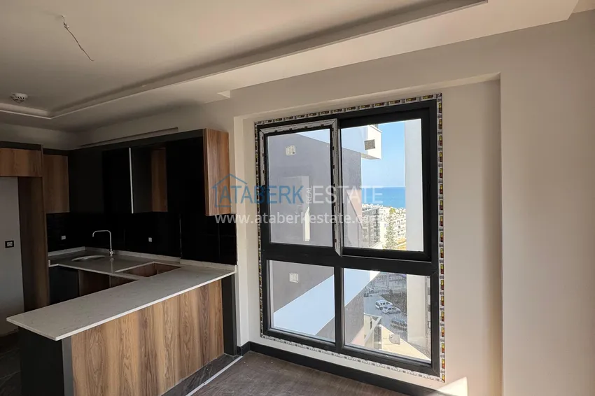 Kupuj  Dobrze wykończony apartament z jedną sypialnią w Mersin, dzielnica Teje 6 