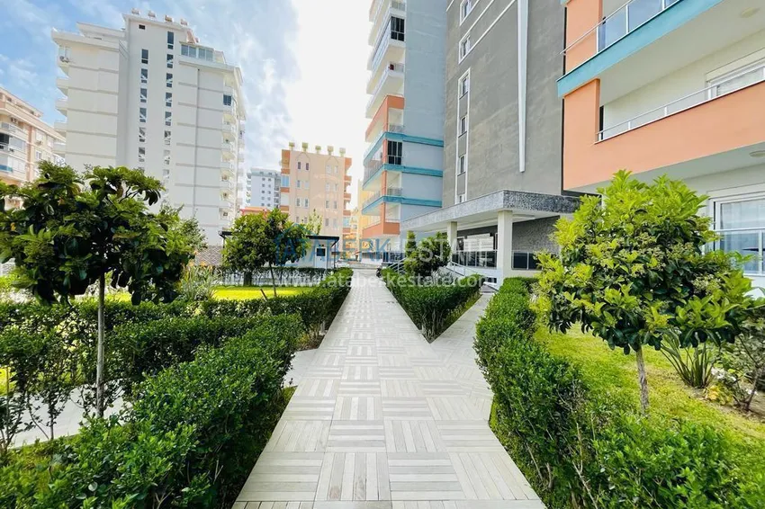 Duplex w Mahmutlar z meblami, widokiem na morze i góry 6 