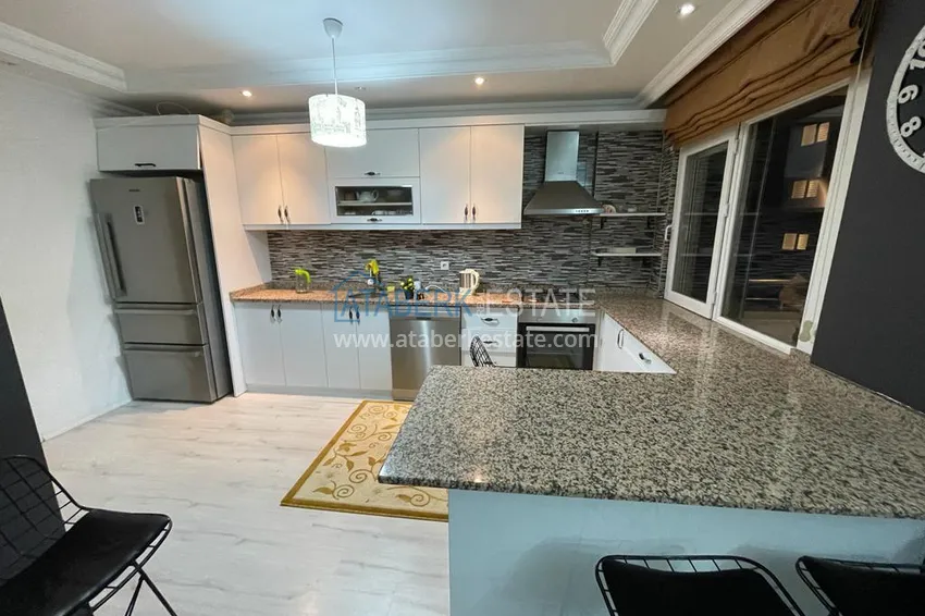 Kupuj  Dwupoziomowy penthouse w Cikcilli, Alanya umeblowany w małym kompleksie  8 