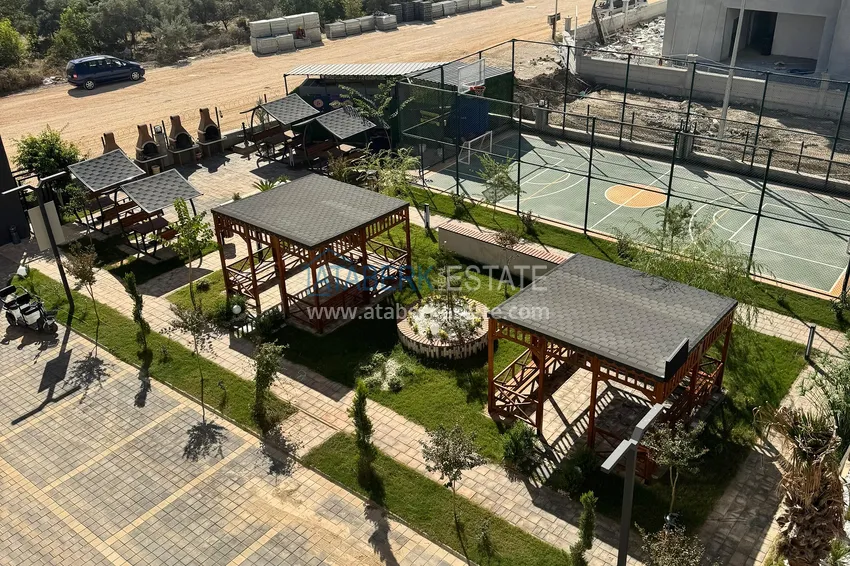 Trzypokojowy penthouse z przepięknym widokiem na morze w Mersin, Arpacbakhshish 6 