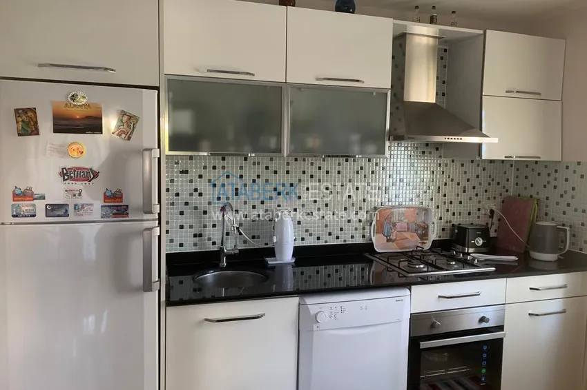 Kupuj  Nieruchomość na zezwolenie na pobyt! Umeblowany apartament 2+1 z widokiem na morze i góry, dzielnica Oba — Alanya 6 