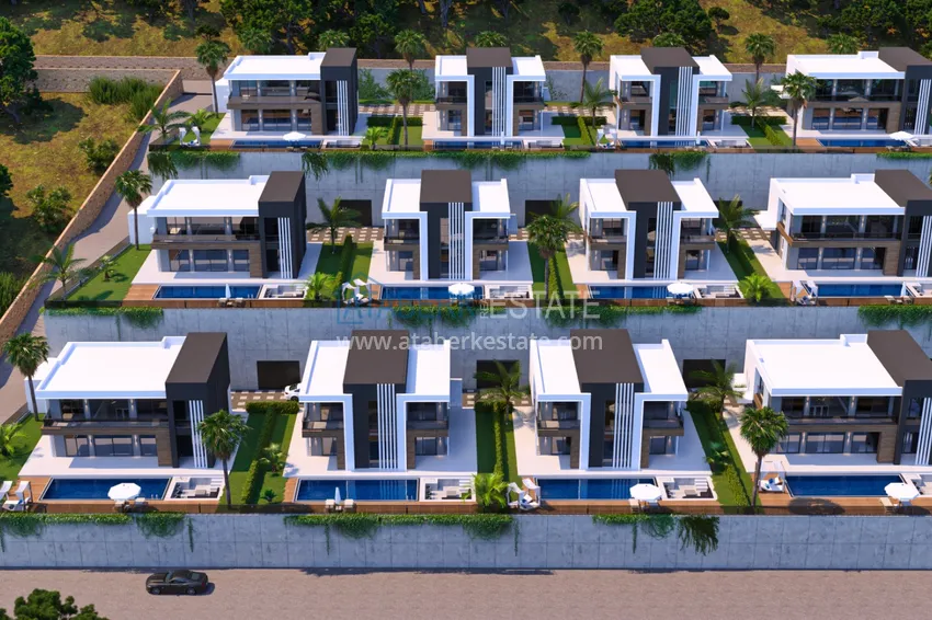 Ekskluzywny projekt elitarnego kompleksu domków letniskowych w dzielnicy Kargicak 9 