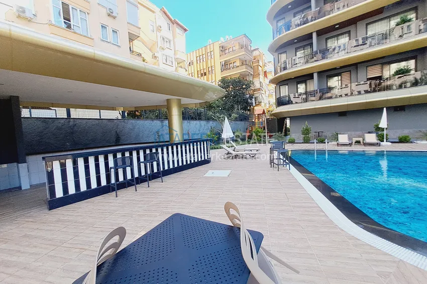 Apartament 1+1 od właściciela w centrum Alanyi, w pobliżu plaży Kleopatra — 350 metrów 6 