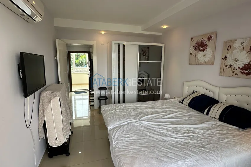 Kupuj  Nieruchomość na zezwolenie na pobyt! Apartament 1+1 z meblami i widokiem na góry, dzielnica Cikcilli — Alanya 8 