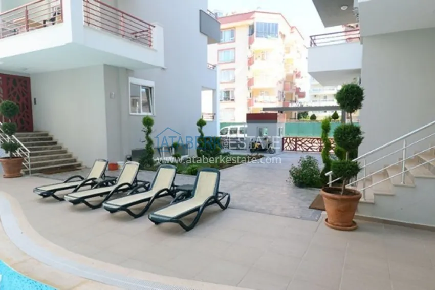 Nieruchomość na zezwolenie na pobyt! Umeblowany apartament 2+1 z widokiem na morze i góry, dzielnica Oba — Alanya 7 