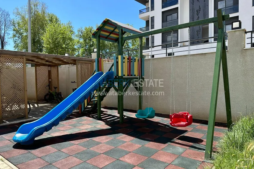 Apartament z jedną sypialnią z widokiem na góry w Alanyi, dzielnica Oba 7 